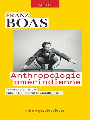 cover image of Anthropologie amérindienne